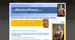 Desktop Screenshot of bestmastersfitness.com